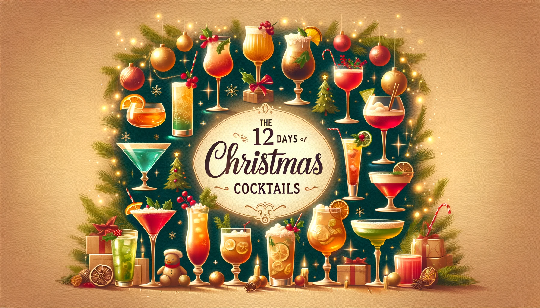 12 days of christmas cocktails
