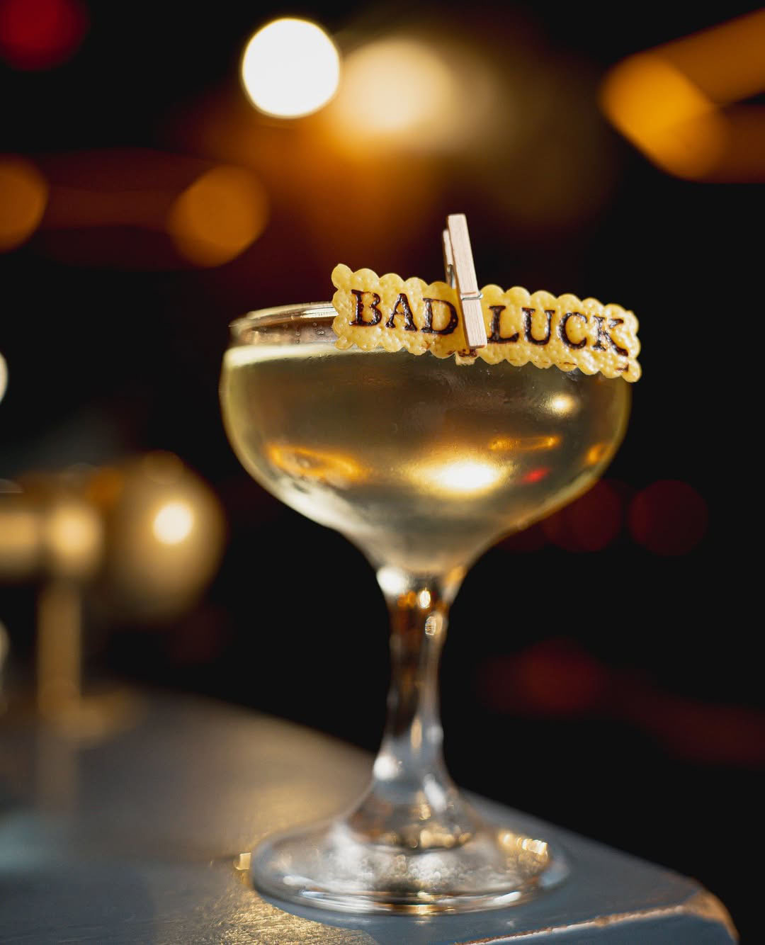 Bad Luck Bar cocktail gal